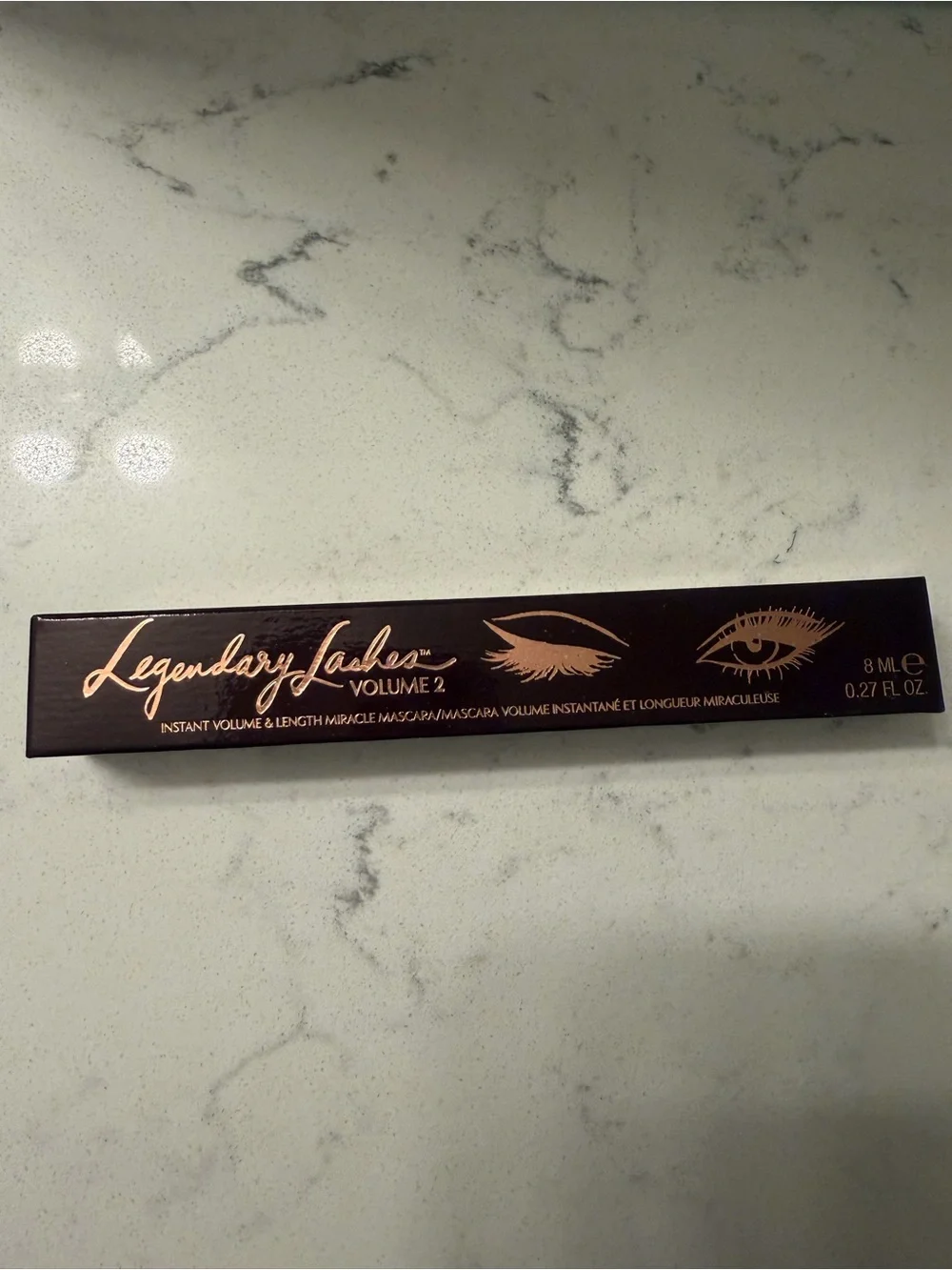 Charlotte Tilbury Burgundy legendary lashes volume 2 Mascara